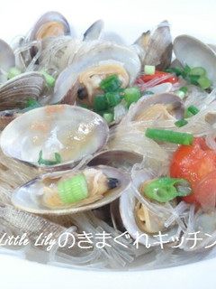 洋風のアサリ春雨-レシピのメイン写真