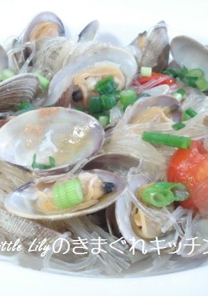 洋風のアサリ春雨-レシピのメイン写真