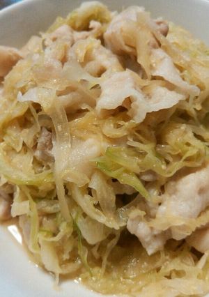 豚バラとキャベツの味噌煮-レシピのメイン写真