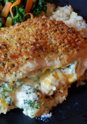 鶏むね肉のブロッコリーチーズ詰め-レシピのメイン写真