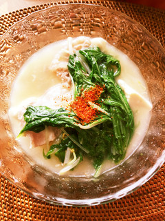 ナンプラー香る水菜のヘルシー鍋-レシピのメイン写真