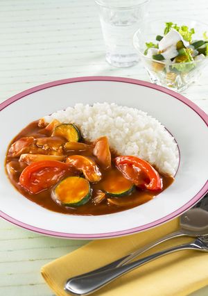 Wトマトのチキンハヤシライス-レシピのメイン写真