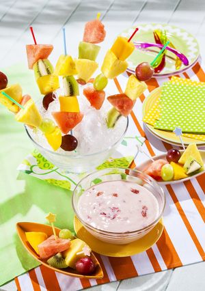 カットフルーツで楽しむつけつけフルーチェ-レシピのメイン写真