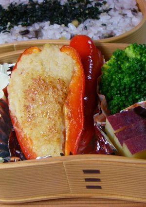 お弁当（99）豆づめピーマン-レシピのメイン写真