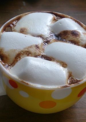 おうちカフェ幸せ♪マシュマロ♪カフェオレ-レシピのメイン写真