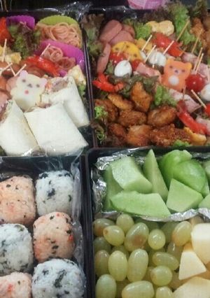 運動会のお弁当-レシピのメイン写真