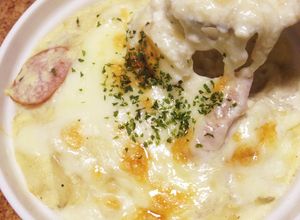 豆腐でヘルシー♡簡単豆腐グラタン♡-レシピのメイン写真