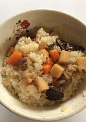 タケノコ御飯 (ちまき風)-レシピのメイン写真
