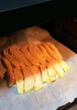簡単5分！メロンパンのラスク 材料１つ！-レシピのメイン写真