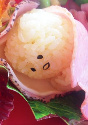 キャラ弁 ぐでたまお昼寝バージョン-レシピのメイン写真