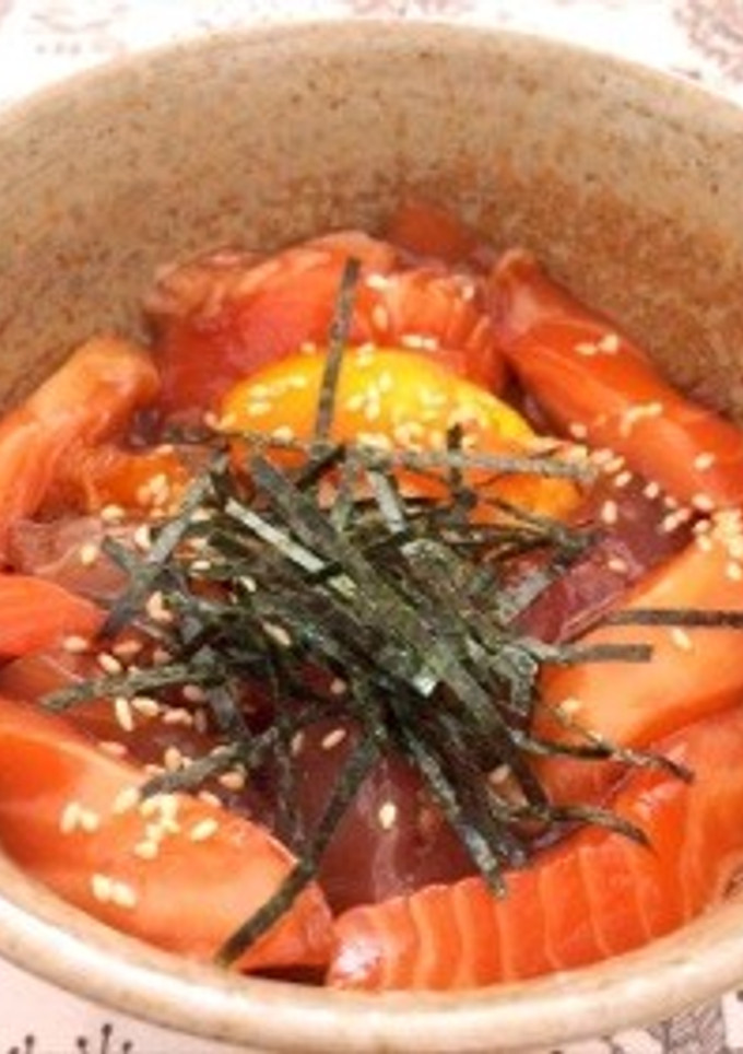 簡単すぐ完成＊海鮮丼-レシピのメイン写真