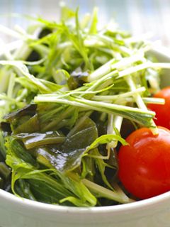 わさび醤油ドレッシングのサラダ-レシピのメイン写真
