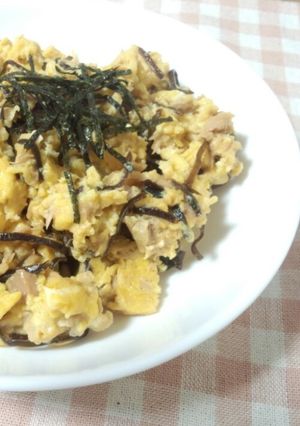 海と仲良し♪和風スクランブルエッグ-レシピのメイン写真