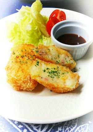 牛乳で炊く♪クリーミーポテトコロッケ-レシピのメイン写真