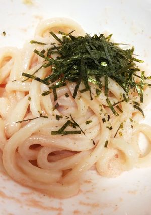 ひとりランチに♪ 明太マヨうどん-レシピのメイン写真