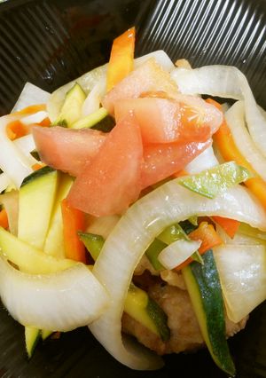 めっけもん♪たっぷり野菜の南蛮漬け-レシピのメイン写真