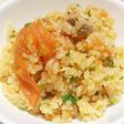 簡単!金時人参ドレッシングで玄米ご飯