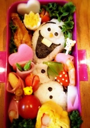 オラフ キャラ弁-レシピのメイン写真