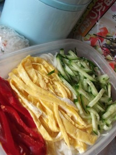 ぶっかけそうめん弁当-レシピのメイン写真