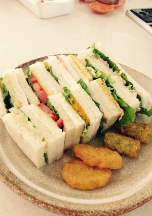 お花見・遠足に！ミニサンドイッチ-レシピのメイン写真