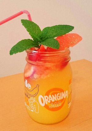 オランジーナで プルプル♡飲むゼリー-レシピのメイン写真