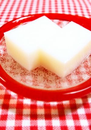 ダイエットに甘さ控えめ牛乳寒天♪-レシピのメイン写真