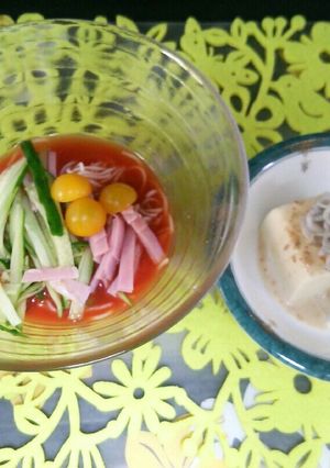 さっさっとトマトDe素麺～っ♪-レシピのメイン写真