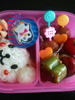 くまちゃん☆年少組☆キャラ弁-レシピのメイン写真