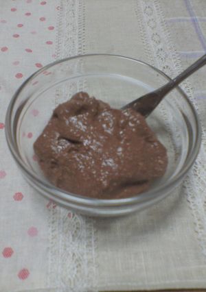 超ヘルシー！豆腐チョコスプレッド☆-レシピのメイン写真
