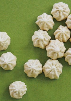 メレンゲ菓子　抹茶＆檸檬味-レシピのメイン写真