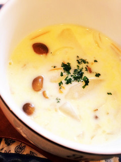シチューのルーで!かぶの牛乳スープ♡-レシピのメイン写真