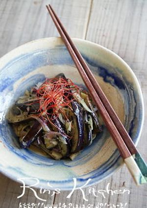 なすとみょうがのナムル-レシピのメイン写真