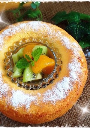 カルピスソフトのふわふわケーキ♥-レシピのメイン写真