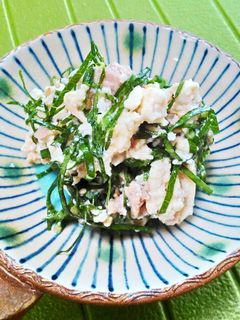 沖縄家庭料理 我が家のニガナの白和え-レシピのメイン写真