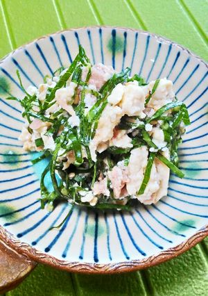 沖縄家庭料理　我が家のニガナの白和え-レシピのメイン写真