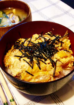 お蕎麦屋さんの玉子丼☆手抜きご飯☆-レシピのメイン写真