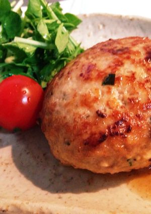 お豆腐たっぷり さっぱり和風ハンバーグ-レシピのメイン写真
