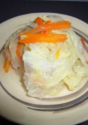 いっぱい食べよう♪白菜の蒸し煮-レシピのメイン写真