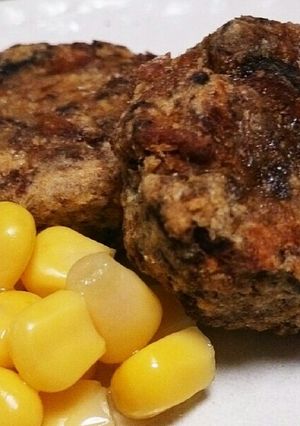 手抜き！サバ缶おからパウダーハンバーグ-レシピのメイン写真