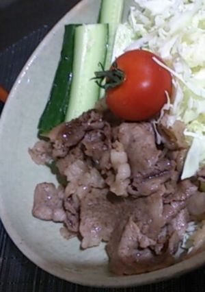 牛肉とたまねぎの人参ドレッシング風味炒め-レシピのメイン写真