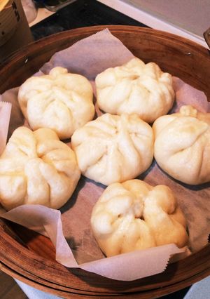 お家でふわふわ 手ごねで！ニラ入り肉まん-レシピのメイン写真