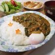 ほうれん草のドライカレー