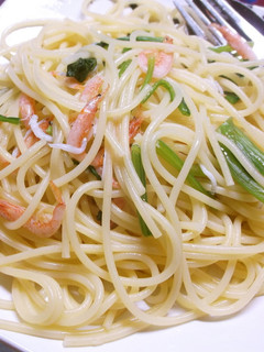 桜えびとシラスとほうれん草のパスタ★-レシピのメイン写真