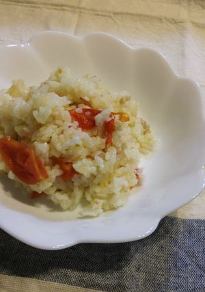 チキンとトマトのごはん-レシピのメイン写真