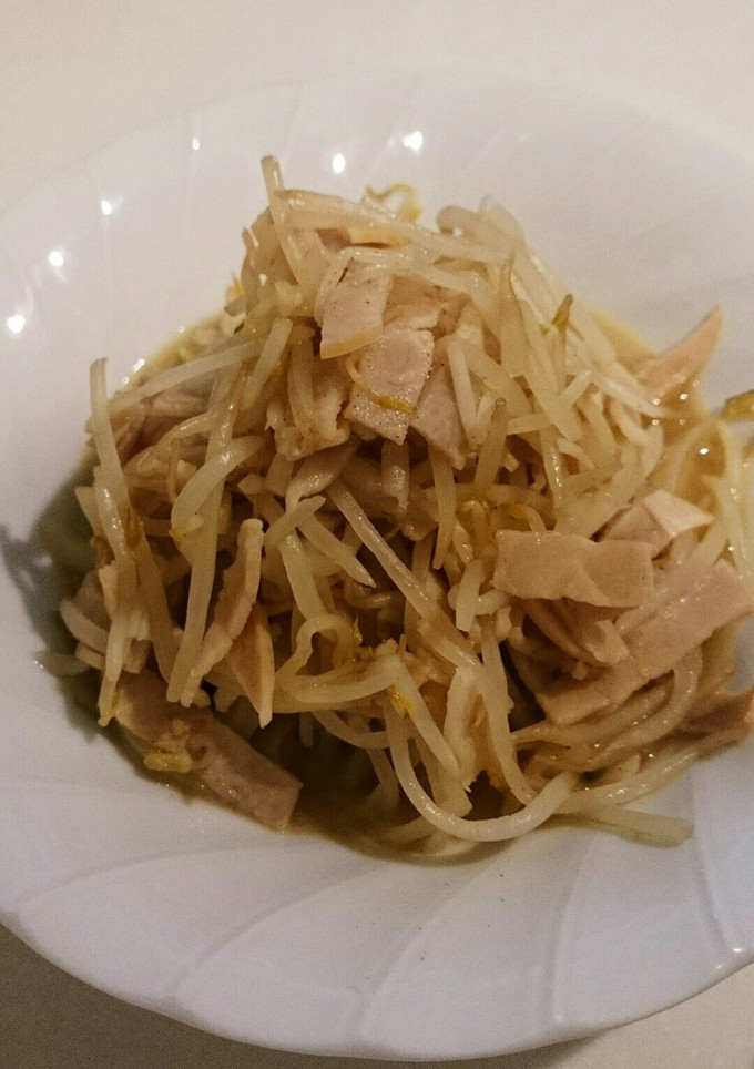 もやしとハム炒め-レシピのメイン写真