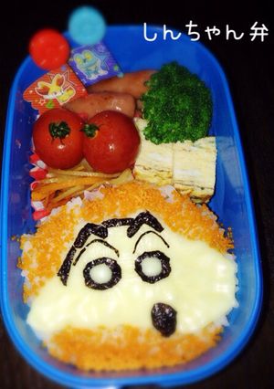 しんちゃん弁当-レシピのメイン写真
