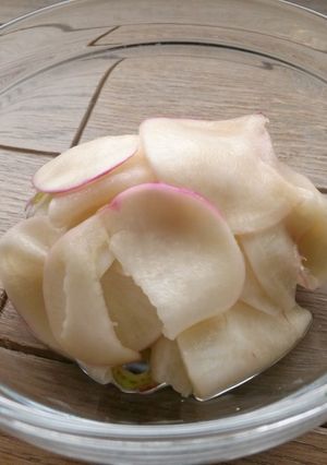 チンして簡単3分で♪かぶのピクルス-レシピのメイン写真