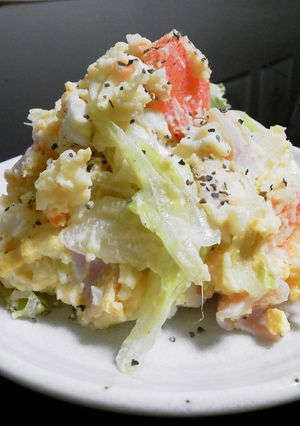 家にあるもので！簡単デリ風ポテサラ-レシピのメイン写真