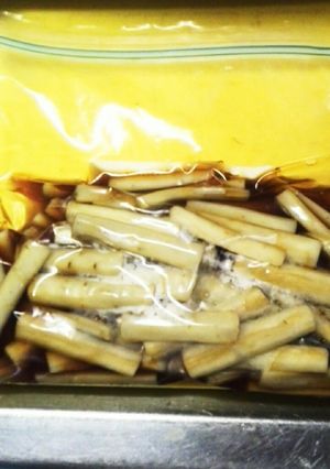 簡単！ゴボウ漬け　青じそ風味-レシピのメイン写真