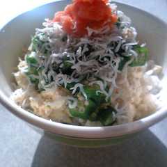 รูปของ <手抜き！>お豆腐のさっぱり丼